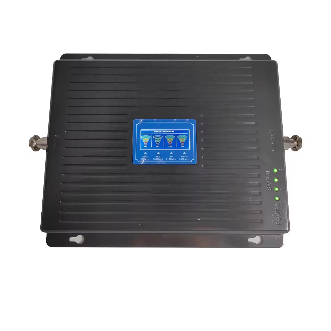 Quad band signal repeater 900 1800 2100 2600 mhz 2g 3g 4g four band mobile cellular cellphone network signal booster